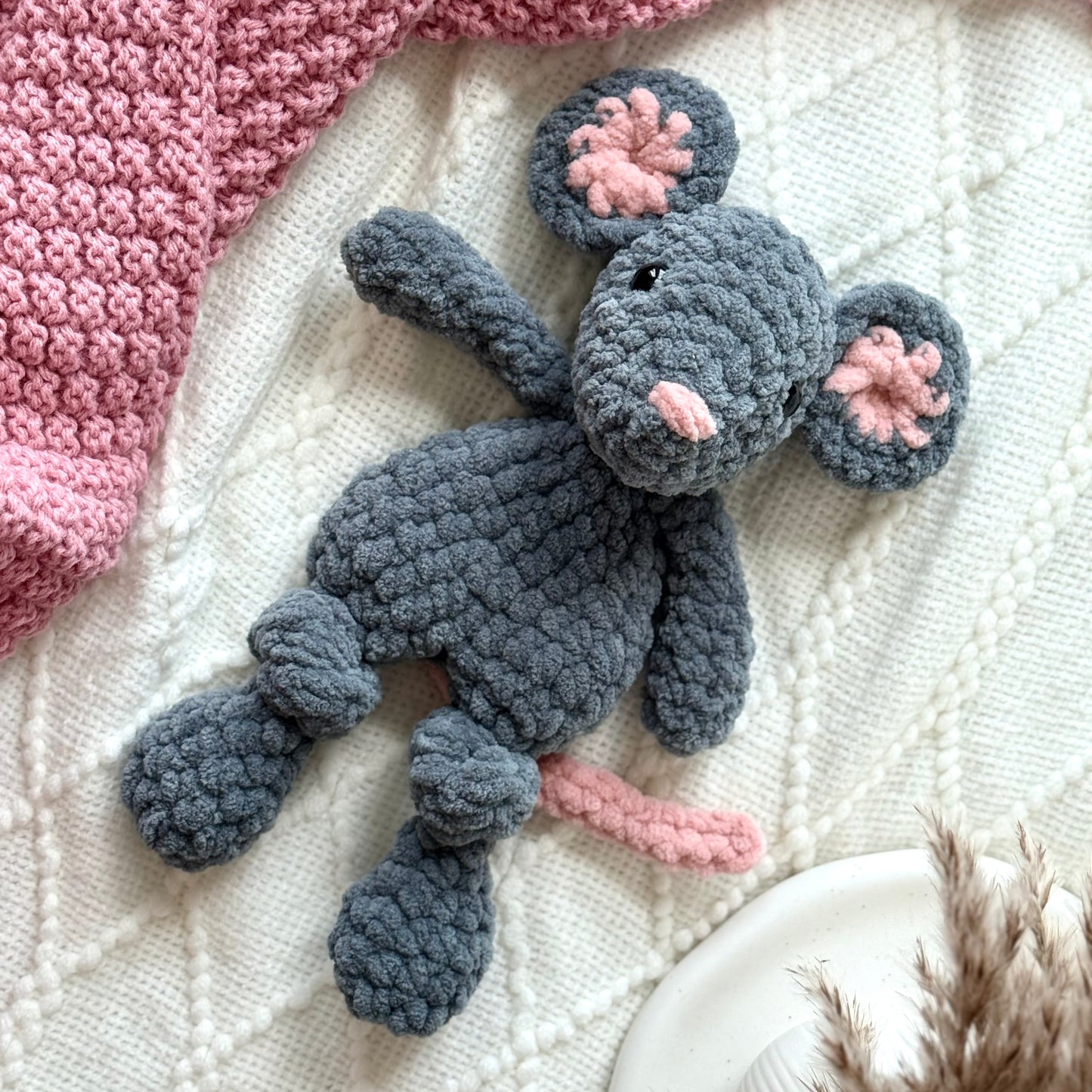 Mimi the Mouse - Gray - Two Elephants