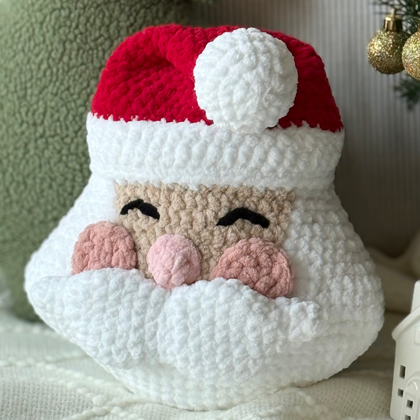 Santa Baby-Pillow Style Toy - Two Elephants -