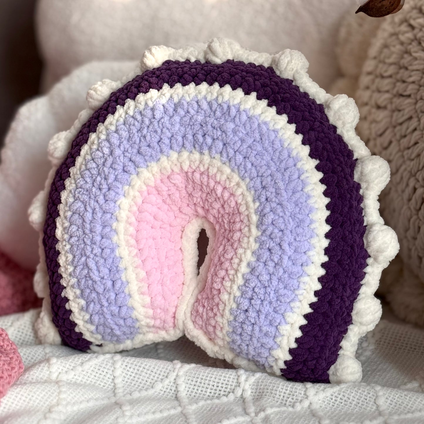 Dreamweaver's Throw Pillow - Blushberry - Two Elephants