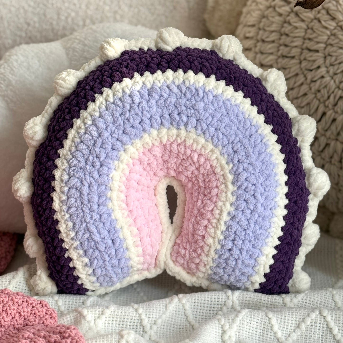 Dreamweaver's Throw Pillow - Blushberry - Two Elephants