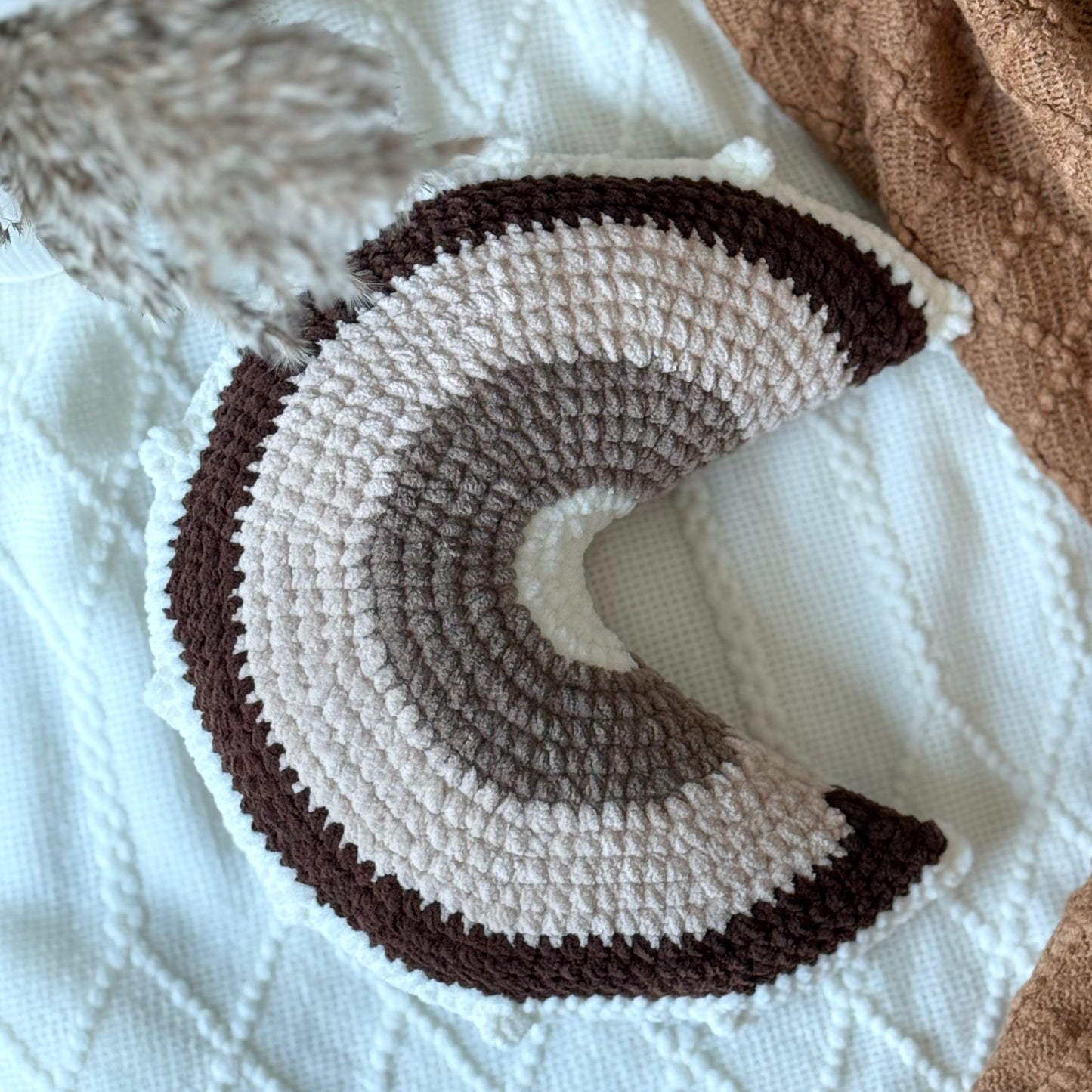 Moon Throw Pillow - Warmwood - Two Elephants