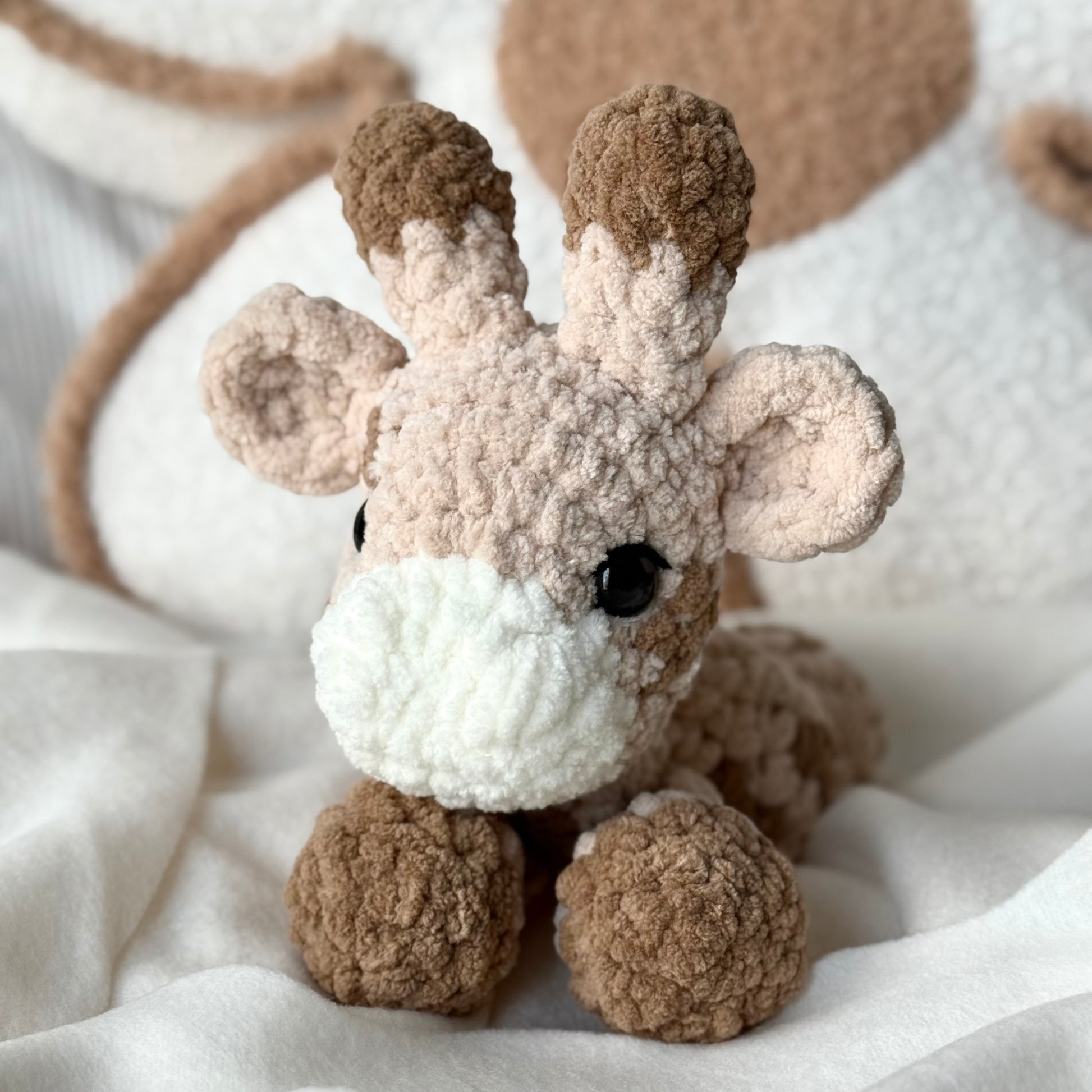 Goldie the Baby Giraffe - Two Elephants - 