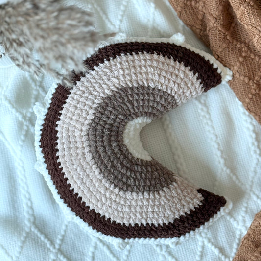 Moon Throw Pillow - Warmwood - Two Elephants